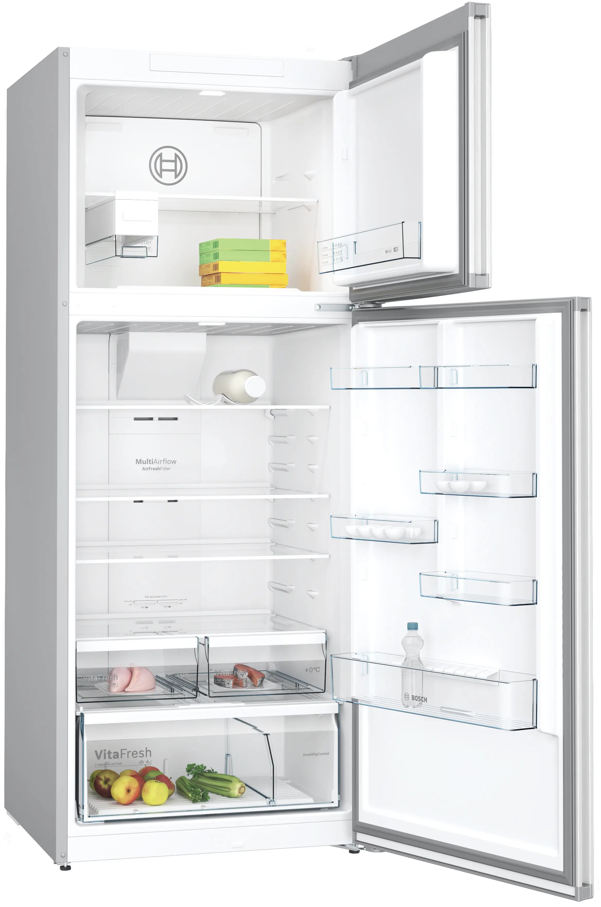 Bosch KDN76XL30U top-freezer fridge-freezer product detail view