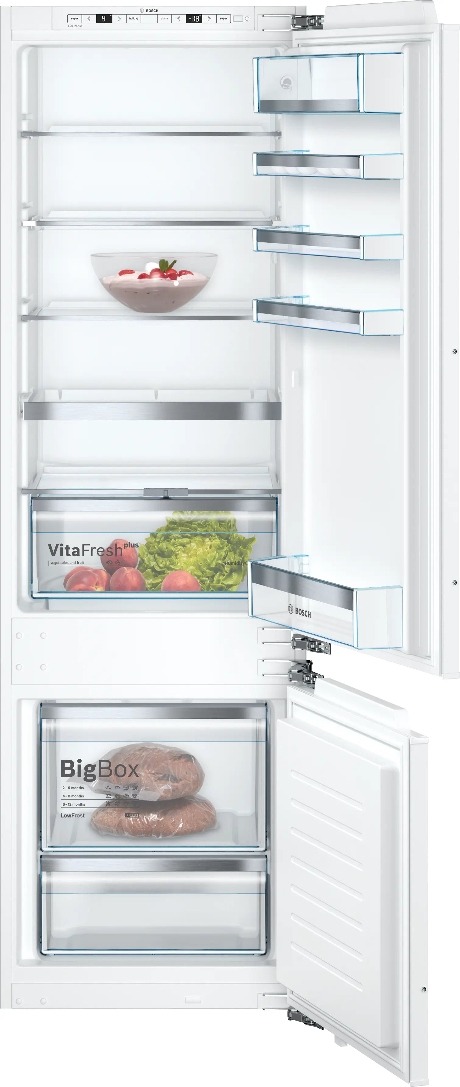Bosch KIS87AF30U integrated fridge-freezer main product view