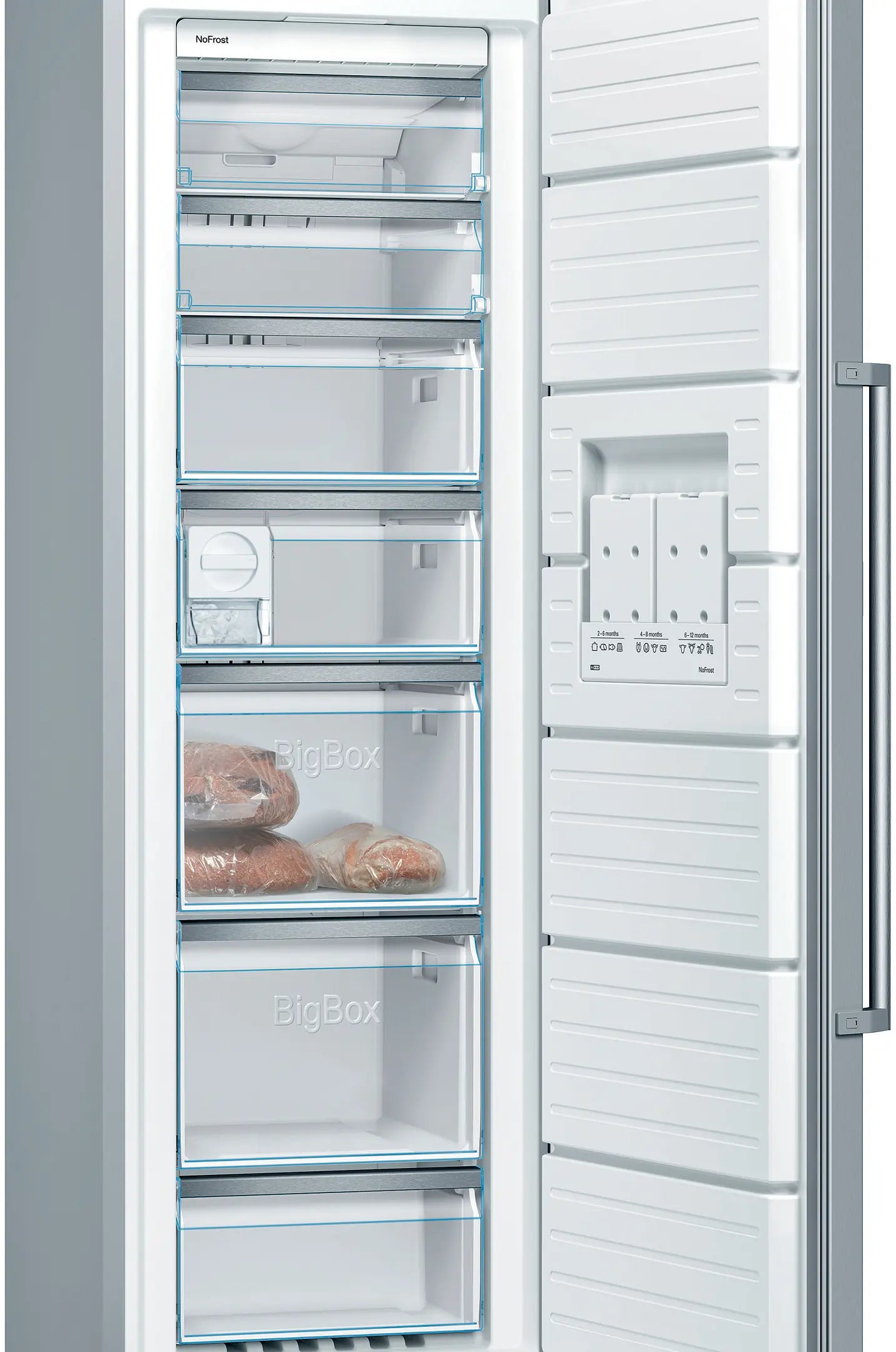 Bosch GSN36AI31U upright freezer product detail view