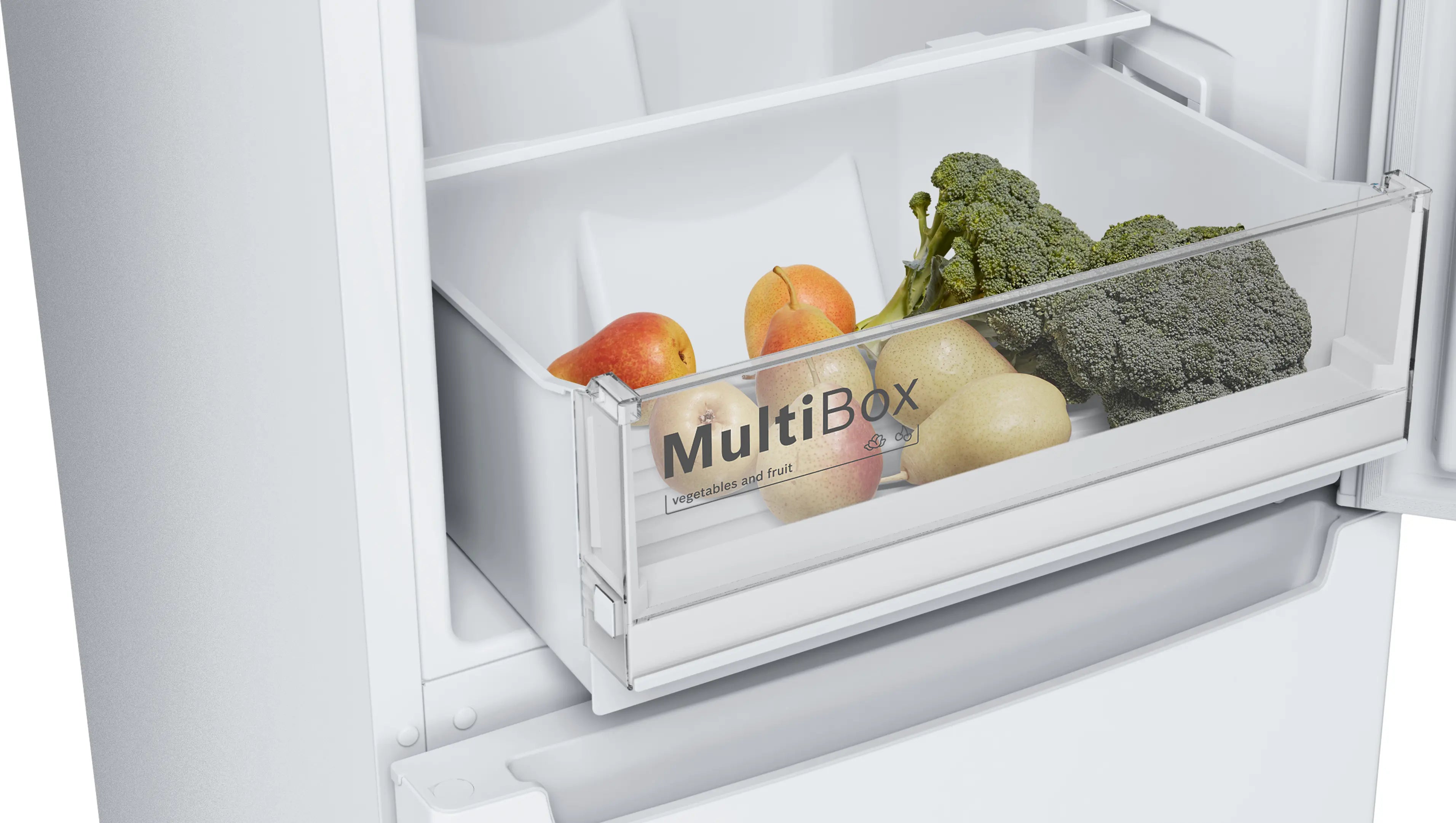 Bosch KGN33NW21U bottom-freezer fridge-freezer product detail view