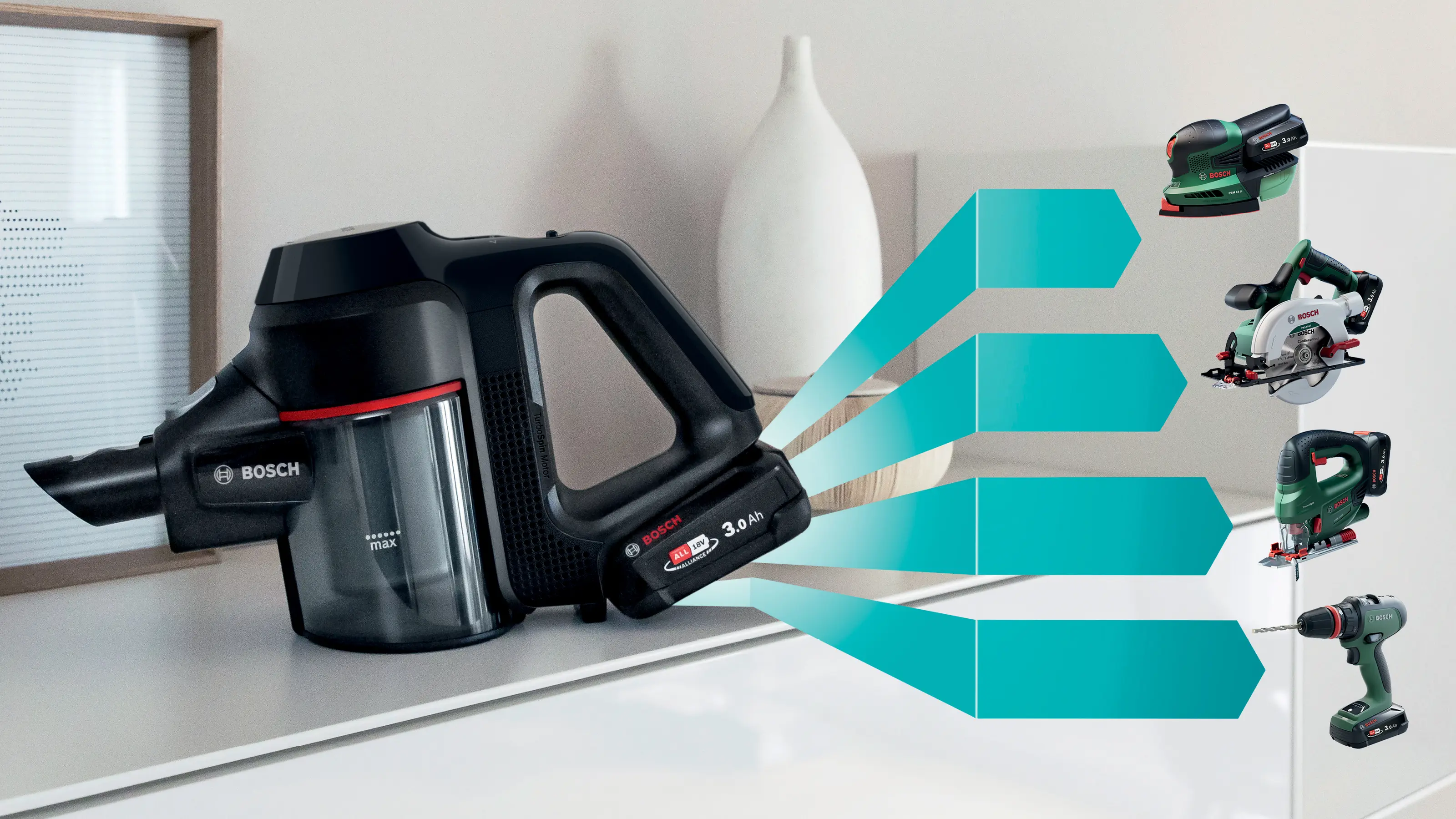 Bosch BCS712XXL Unlimited 7 Series 7 - Extended Runtime Rechargeable Vacuum product view 11