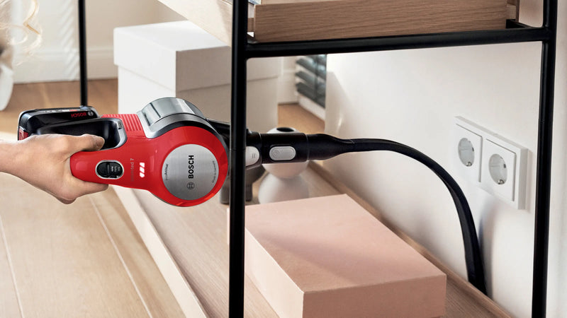 BOSCH BCS711PET Rechargeable Handstick Vacuum Cleaner Unlimited ProAnimal Serie7 Red