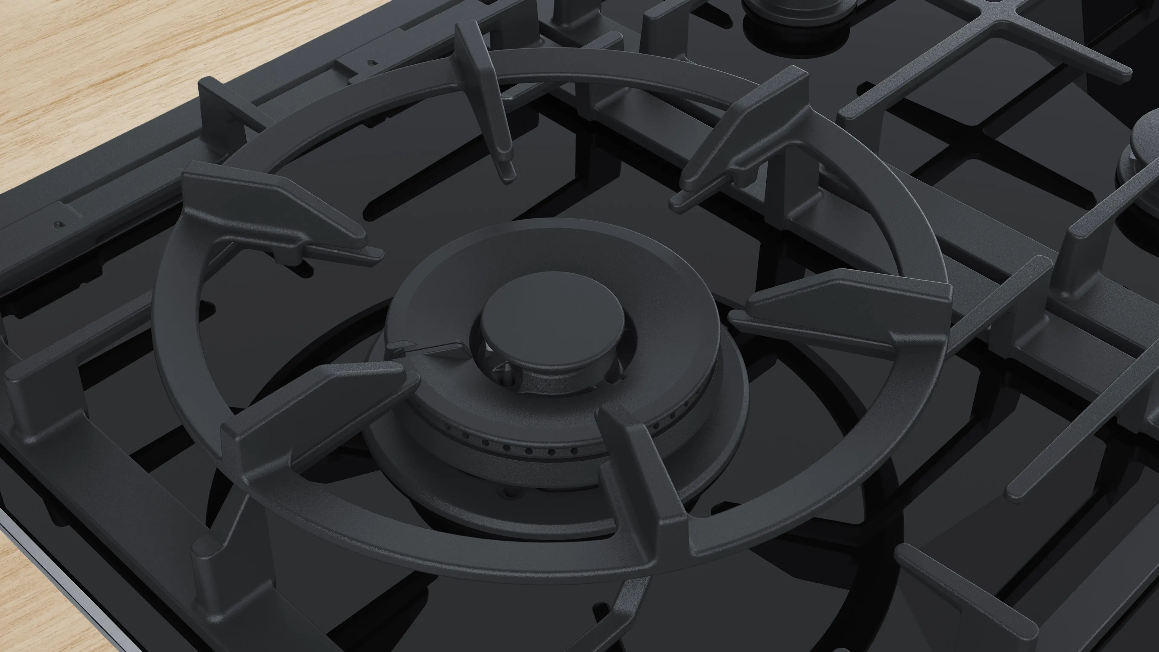 Bosch PRS9A6B70 Series 8 Ceramic Hob 90CM Wok Burner Dual Wok 90cm Ceramic Glass