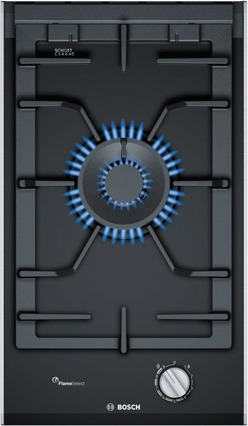 BOSCH PRA3A6B70 Built In Gas Ceramic Hob Wok-Burners 30cm Serie8