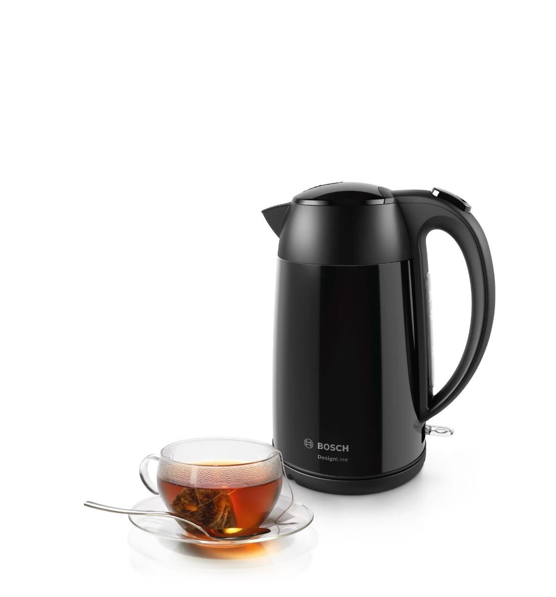 Bosch TWK3P423 DesignLine Water Kettle 1.7L 2400W Black product view 7