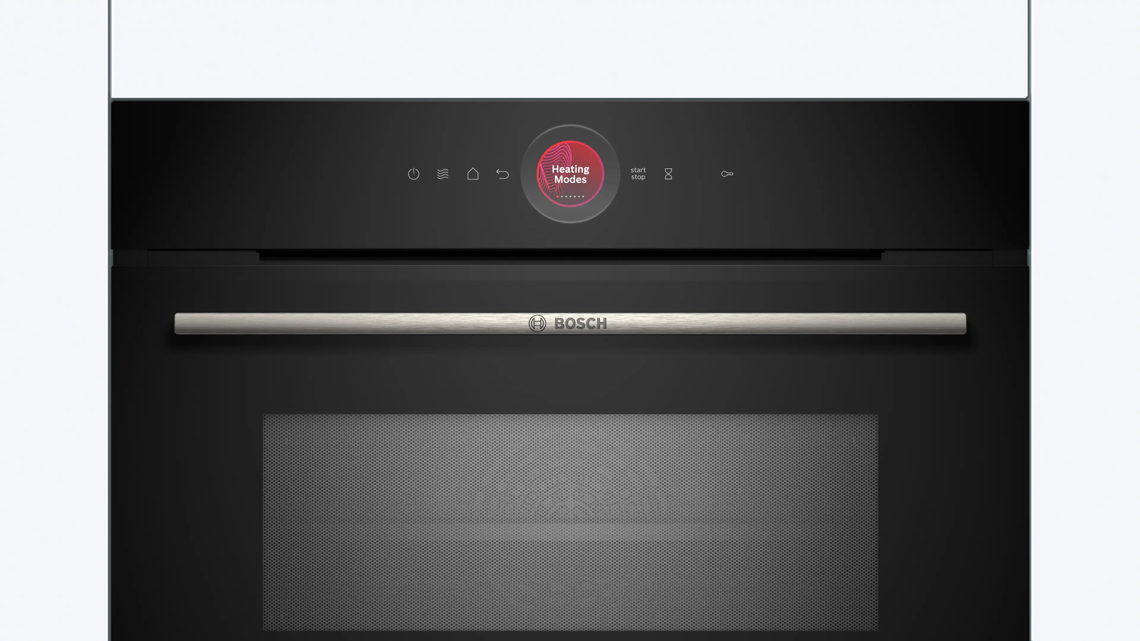 Bosch CMG7241B1 Serie 8 Built-In Compact Combi Oven with Microwave 45cm 45L Black + Stainless Steel Handle