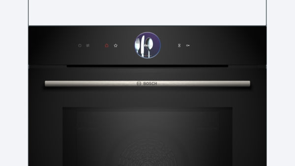 Bosch HMG776NB1 Serie 8 Built-In Combi Oven with Microwave 60cm 67L Black + Stainless Steel Handle - Bosch Built-in microwave / combi oven product image 3