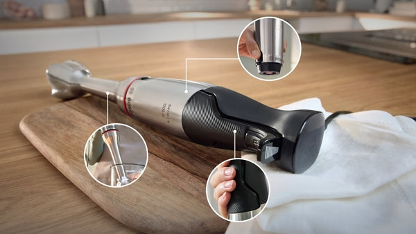 BOSCH MSM6M821 Hand blender MaxoMixx 1000 W Stainless steel