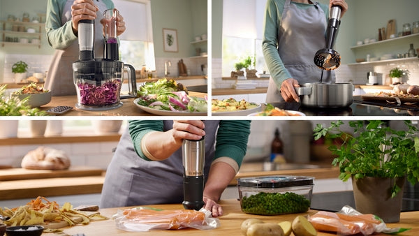 BOSCH MSM6M821 Hand blender MaxoMixx 1000 W Stainless steel