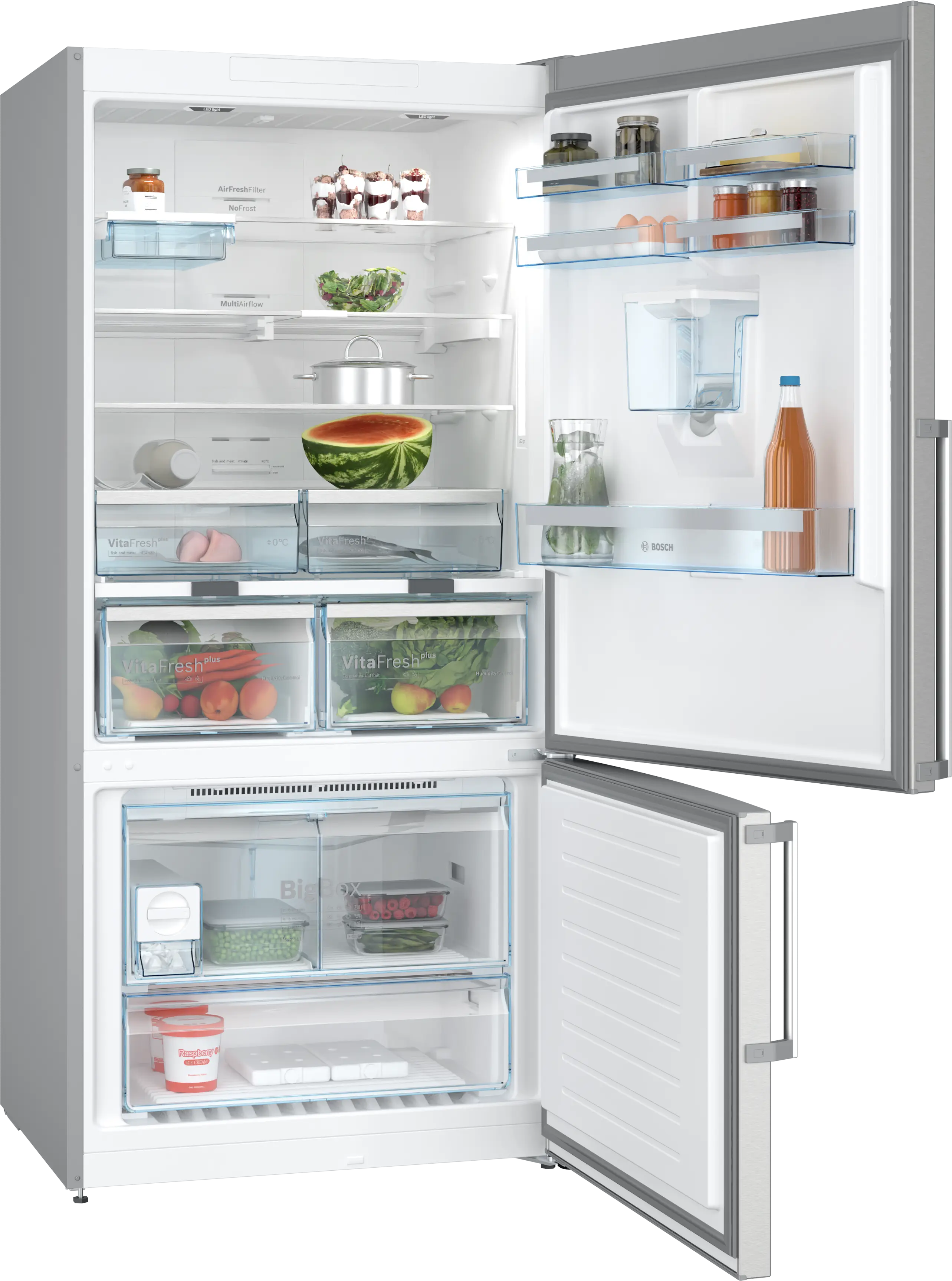 Bosch KGD86AI31U bottom-freezer fridge-freezer product detail view