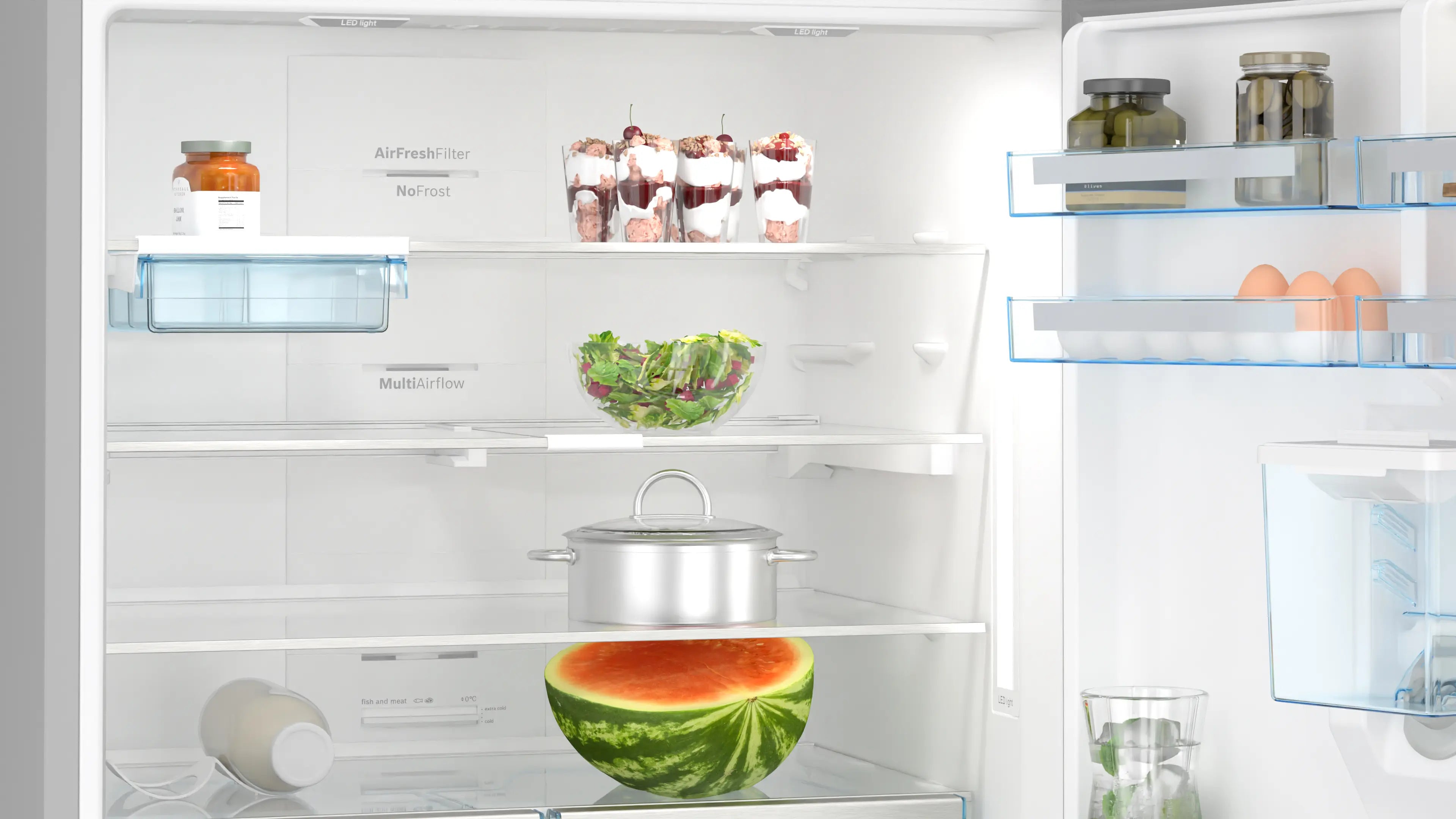 Bosch KGD86AI31U bottom-freezer fridge-freezer product detail view