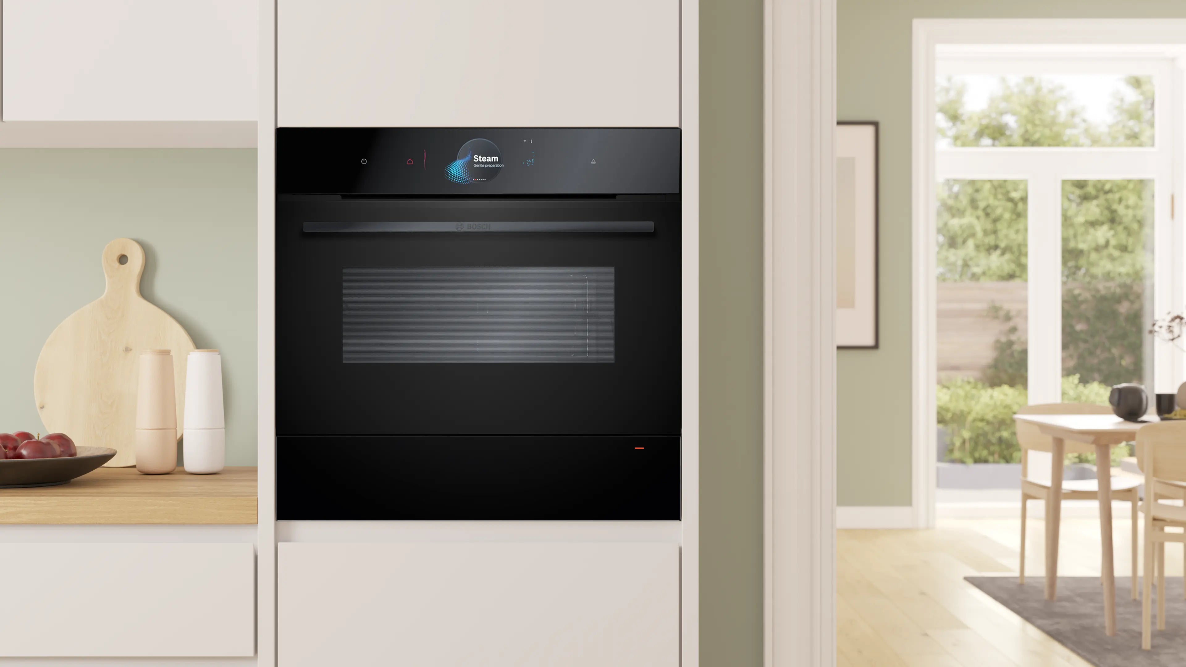 Bosch BIC9101B1 AccentLine Warming Drawer 14cm 22L Black - Bosch Built-in warming drawer product image 2