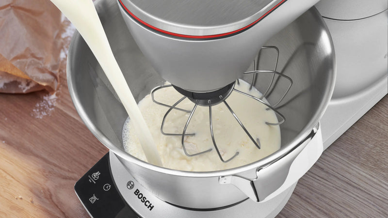BOSCH MUM9YX5S12 Series 8 Kitchen machine with scale OptiMUM 1500 W Silver, Black