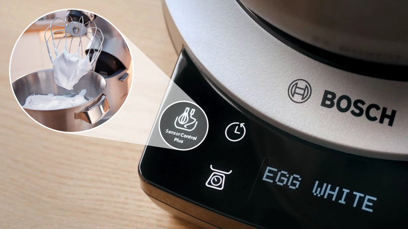 BOSCH MUM9YX5S12 Series 8 Kitchen machine with scale OptiMUM 1500 W Silver, Black