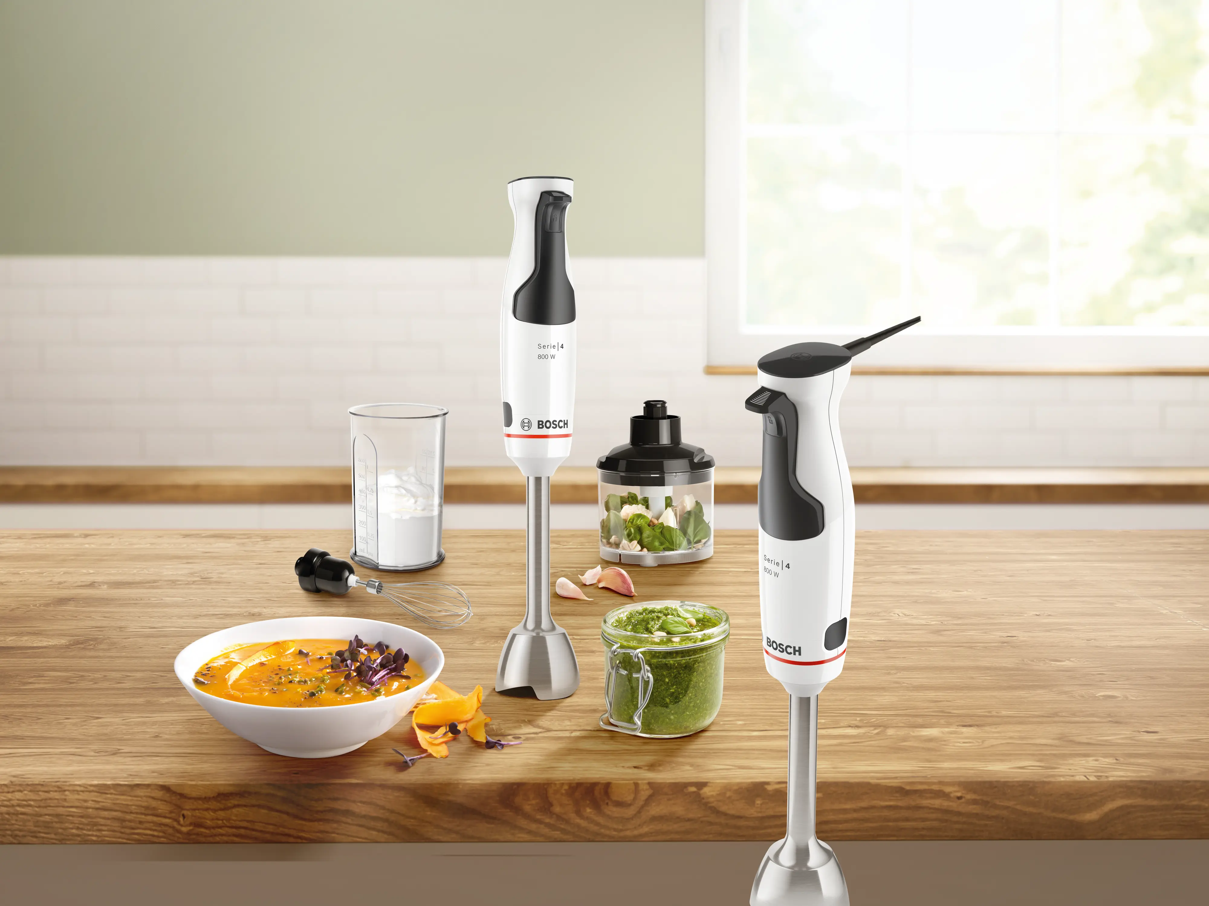Bosch MSM4W421 ErgoMaster Series 4 Hand Blender 800W White Black Grey product view 15