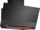 Bosch DWK91LT65 Wall Hood 90cm Serie8 1000m3/h Clear Glass Black Printed