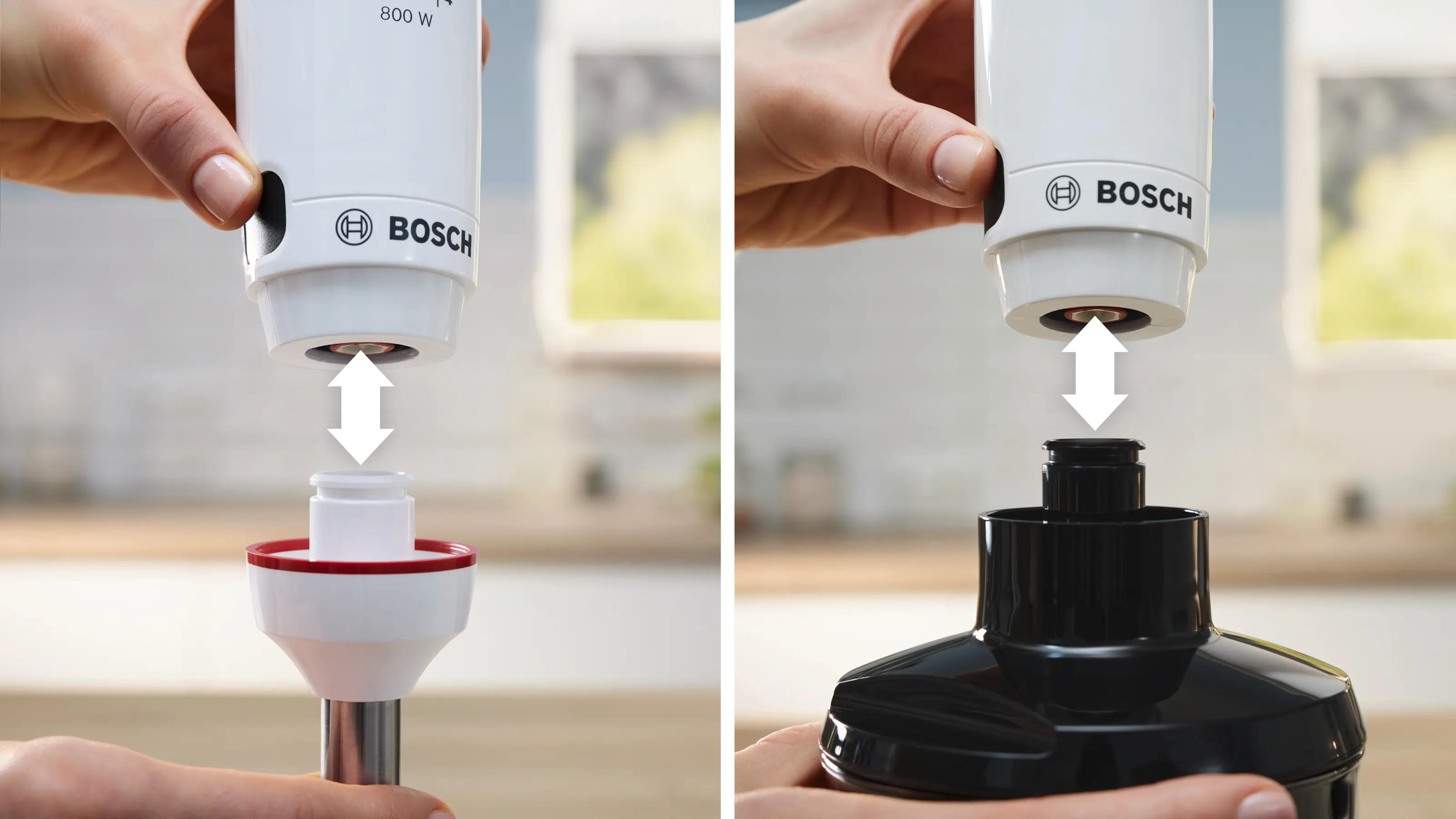 Bosch MSM4W421 ErgoMaster Series 4 Hand Blender 800W White Black Grey product view 7