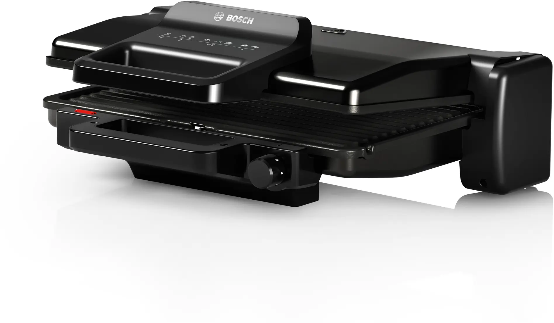 Bosch TCG3323 Contact Grill 2000W Black with 3 Grilling Positions product view 7