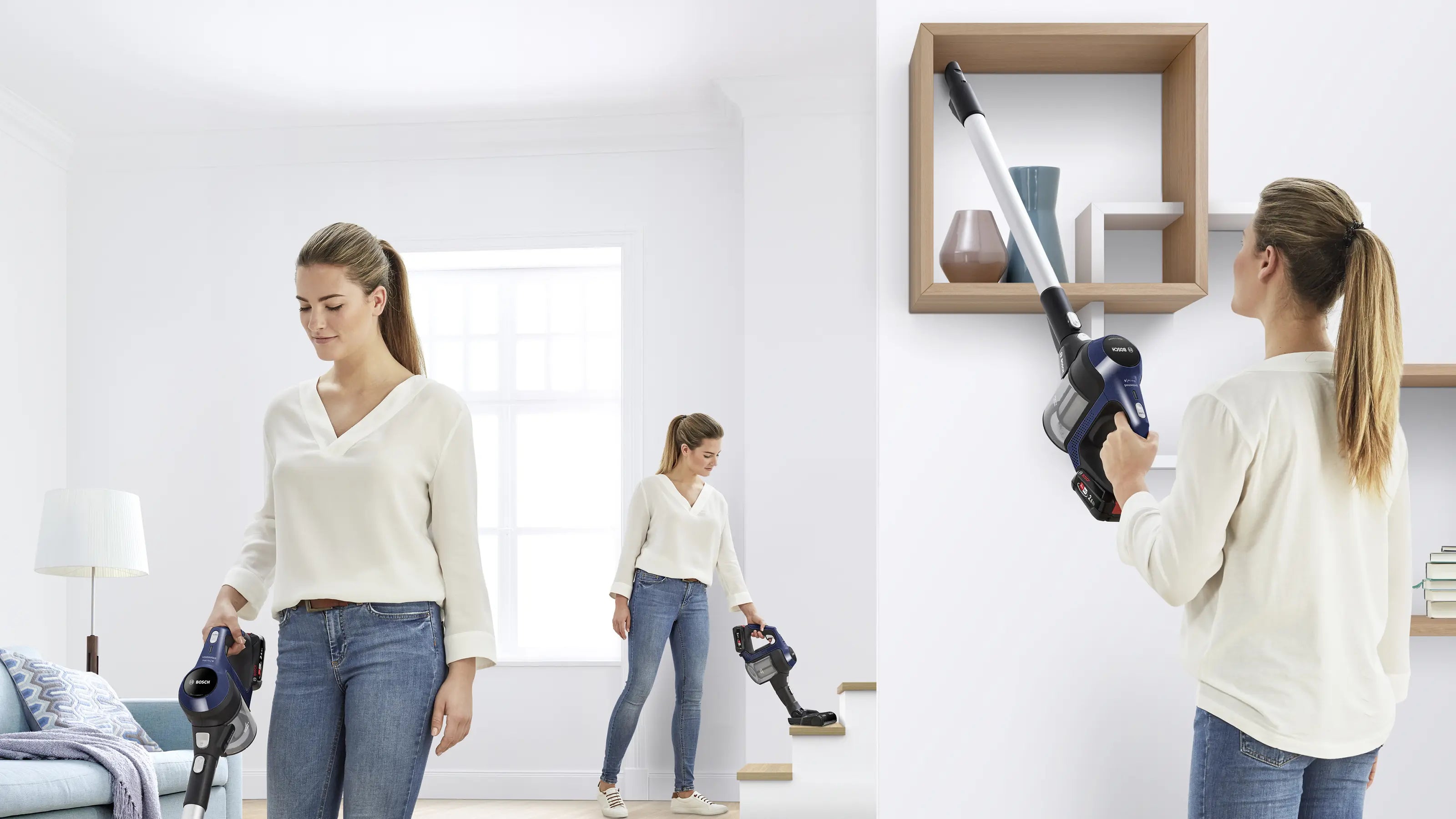 Bosch BCS611P4A Unlimited 6 Series 6 - Lightweight Rechargeable Vacuum Cleaner product view 2