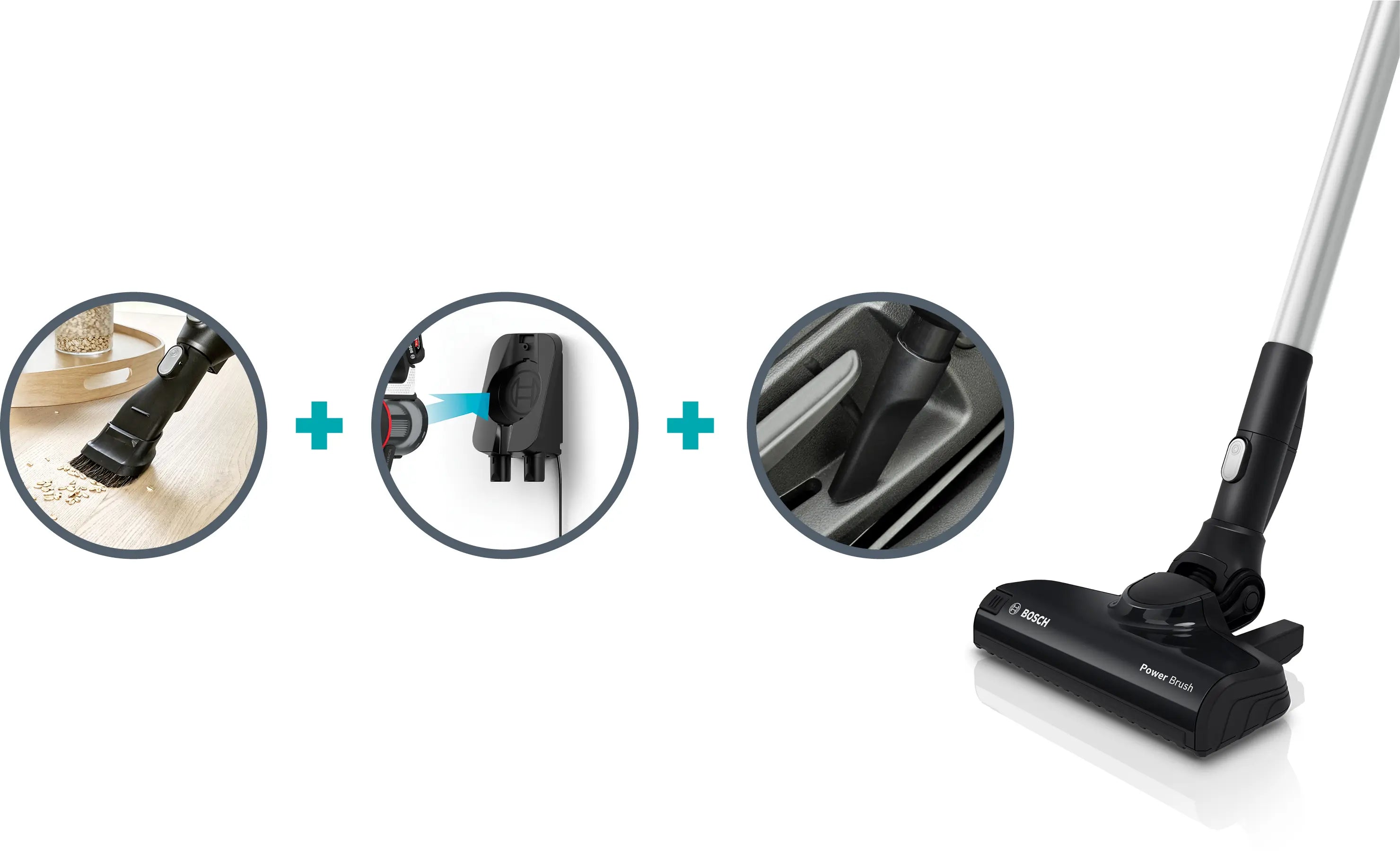 Bosch BCS611P4A Unlimited 6 Series 6 - Lightweight Rechargeable Vacuum Cleaner product view 5