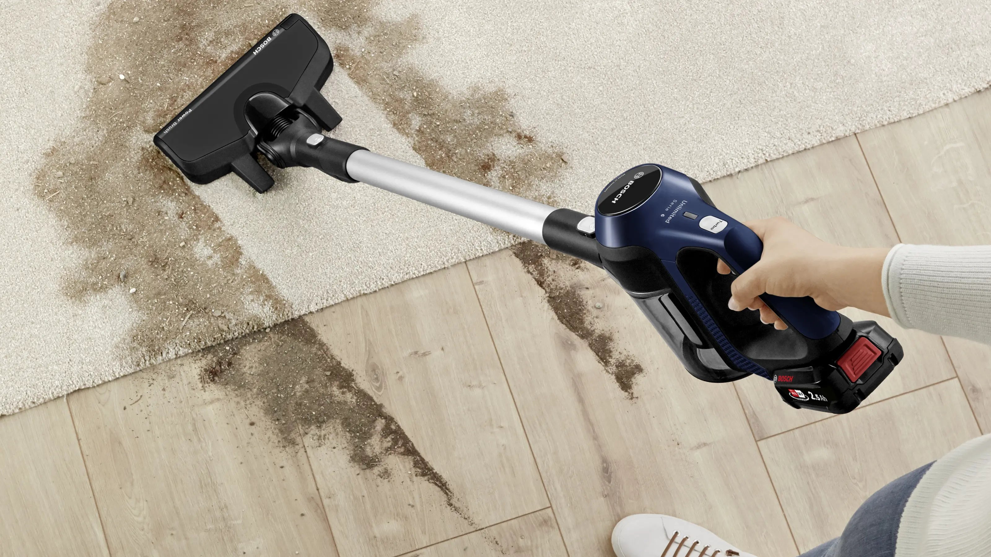 Bosch BCS611P4A Unlimited 6 Series 6 - Lightweight Rechargeable Vacuum Cleaner product view 10