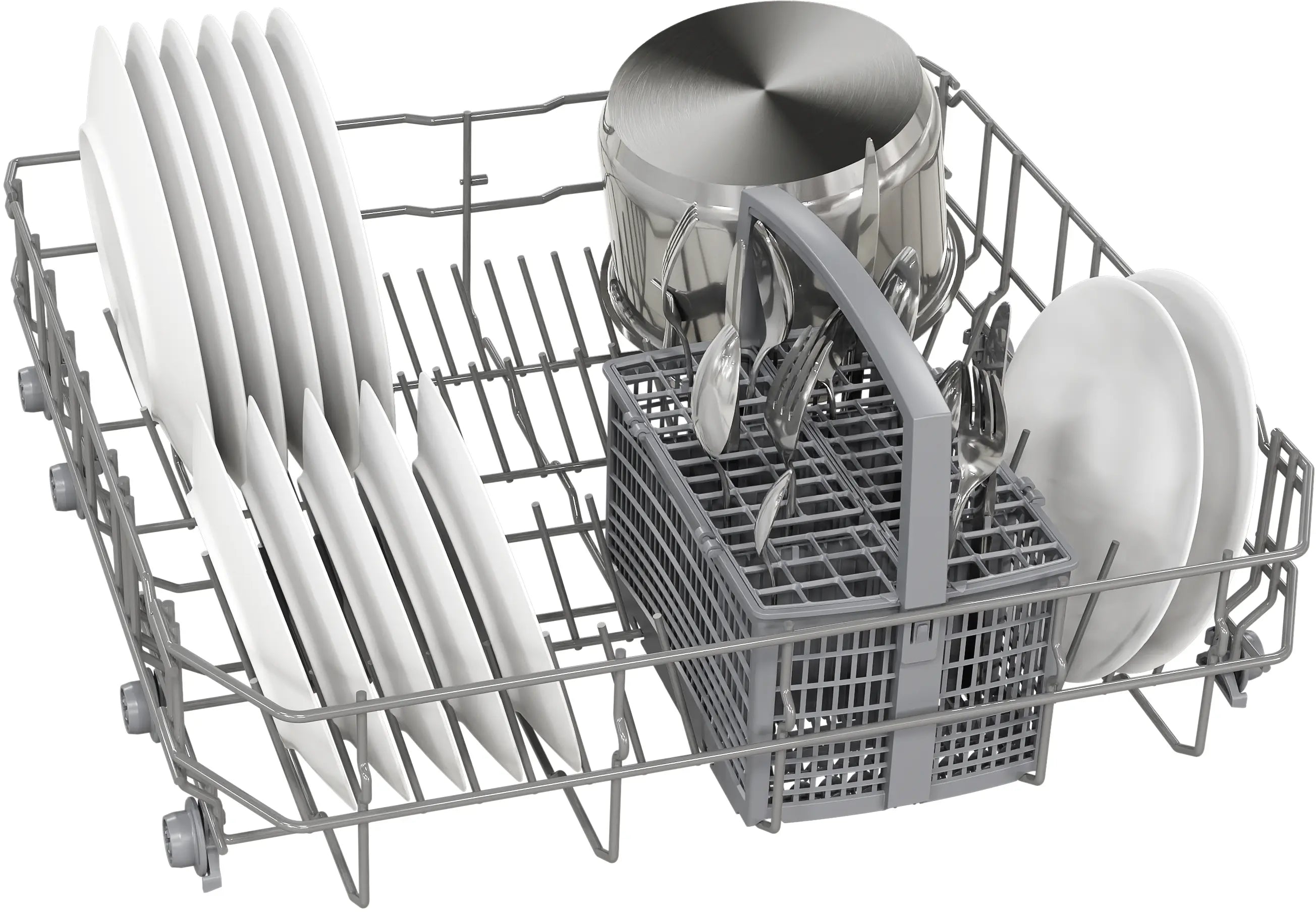 Bosch SMS45DI10Q Serie 4 Freestanding Dishwasher 60 cm 5 Programs Stainless Steel product image 5