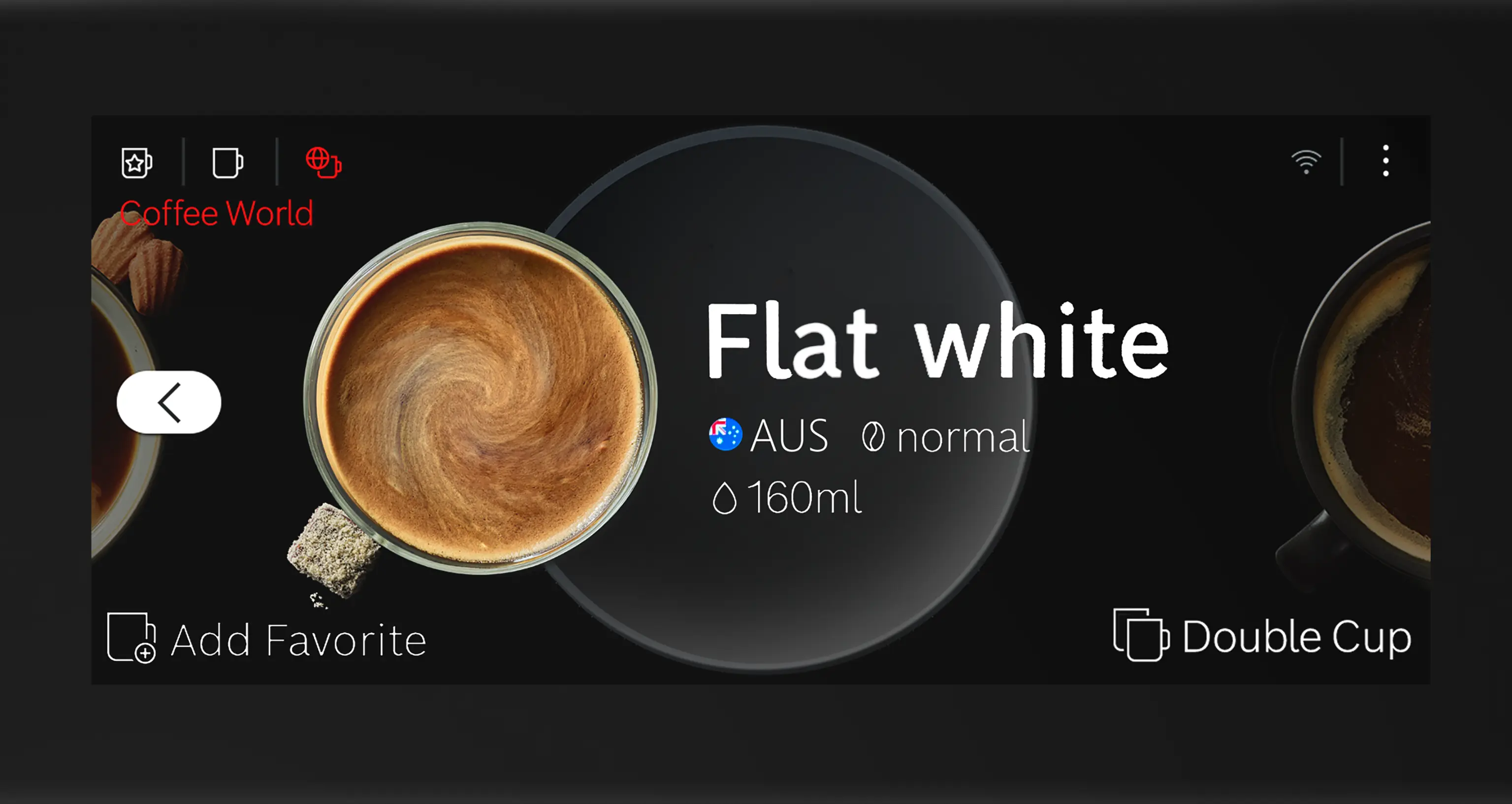 Bosch CTL9181B0 Series 8 AccentLine Built-In Fully Automatic Coffee Machine Black product view 2