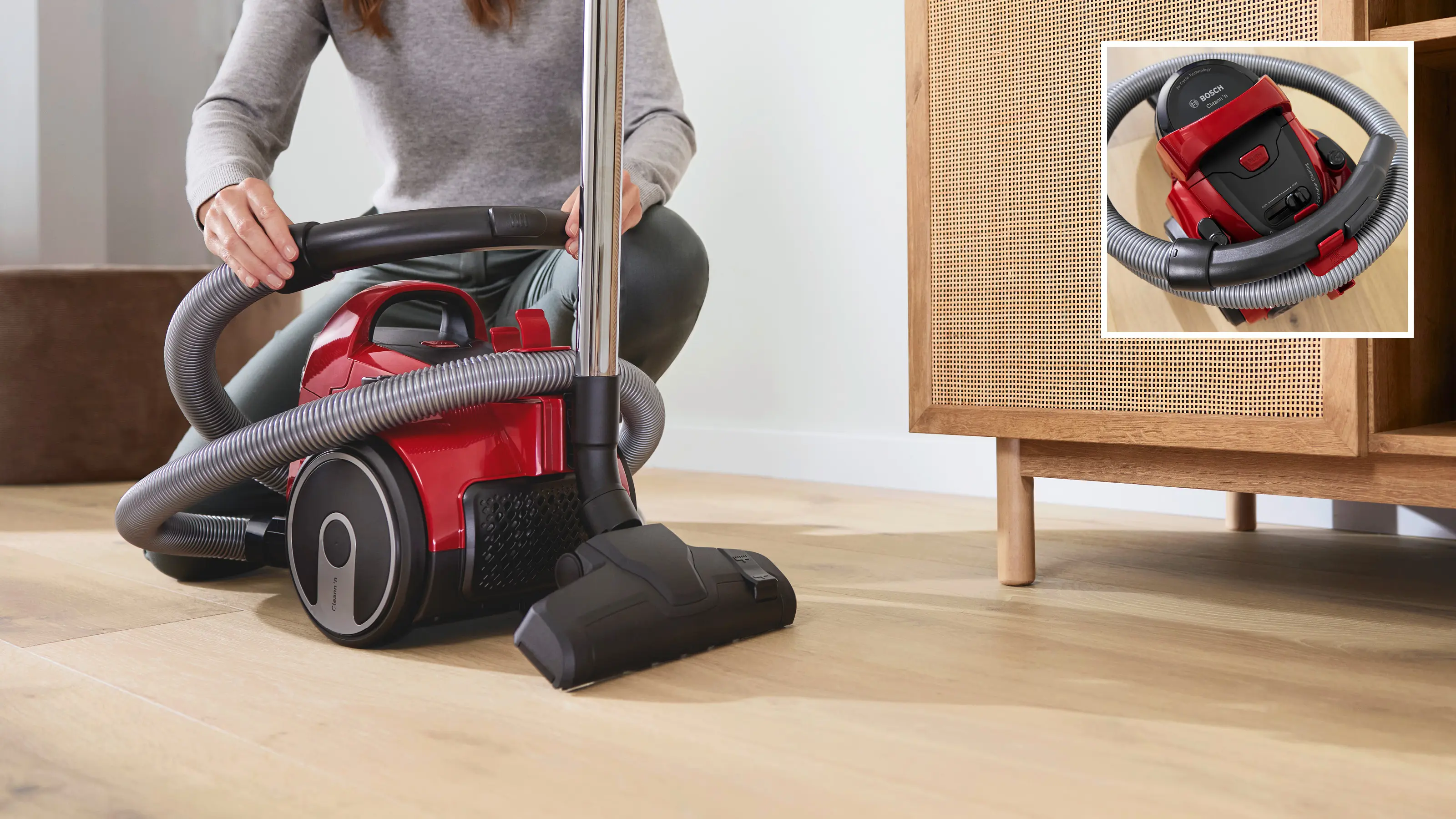 Bosch BGC05AAA2 Cleann'n Series 2 - Multi-Surface Easy-Clean Bagless Vacuum additional product view 11 at Tahboub Appliances Jordan