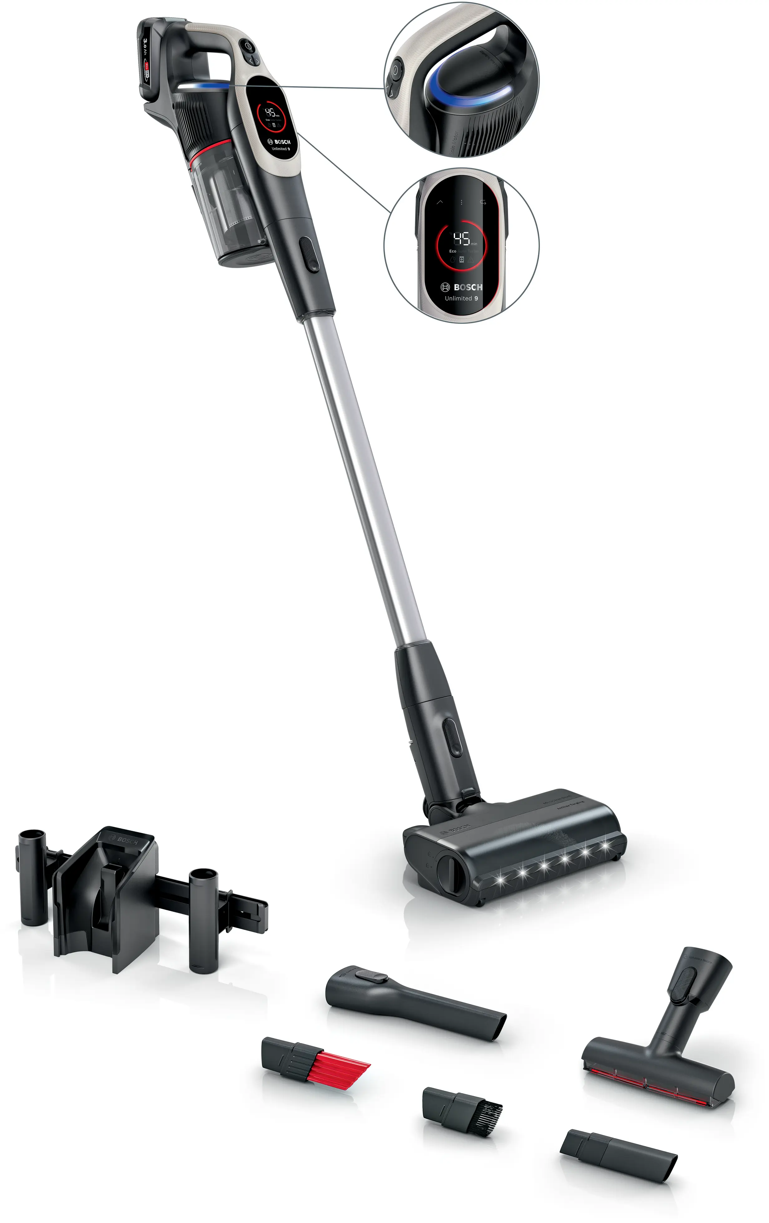 Bosch BCS931GAC Unlimited 9 Series 9 Cordless Vacuum Cleaner main product image