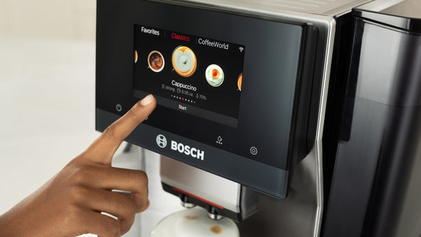 BOSCH TQE80703 Fully Auto Espresso-Coffee Machine Series 8 1500W Verocafe S.Steel