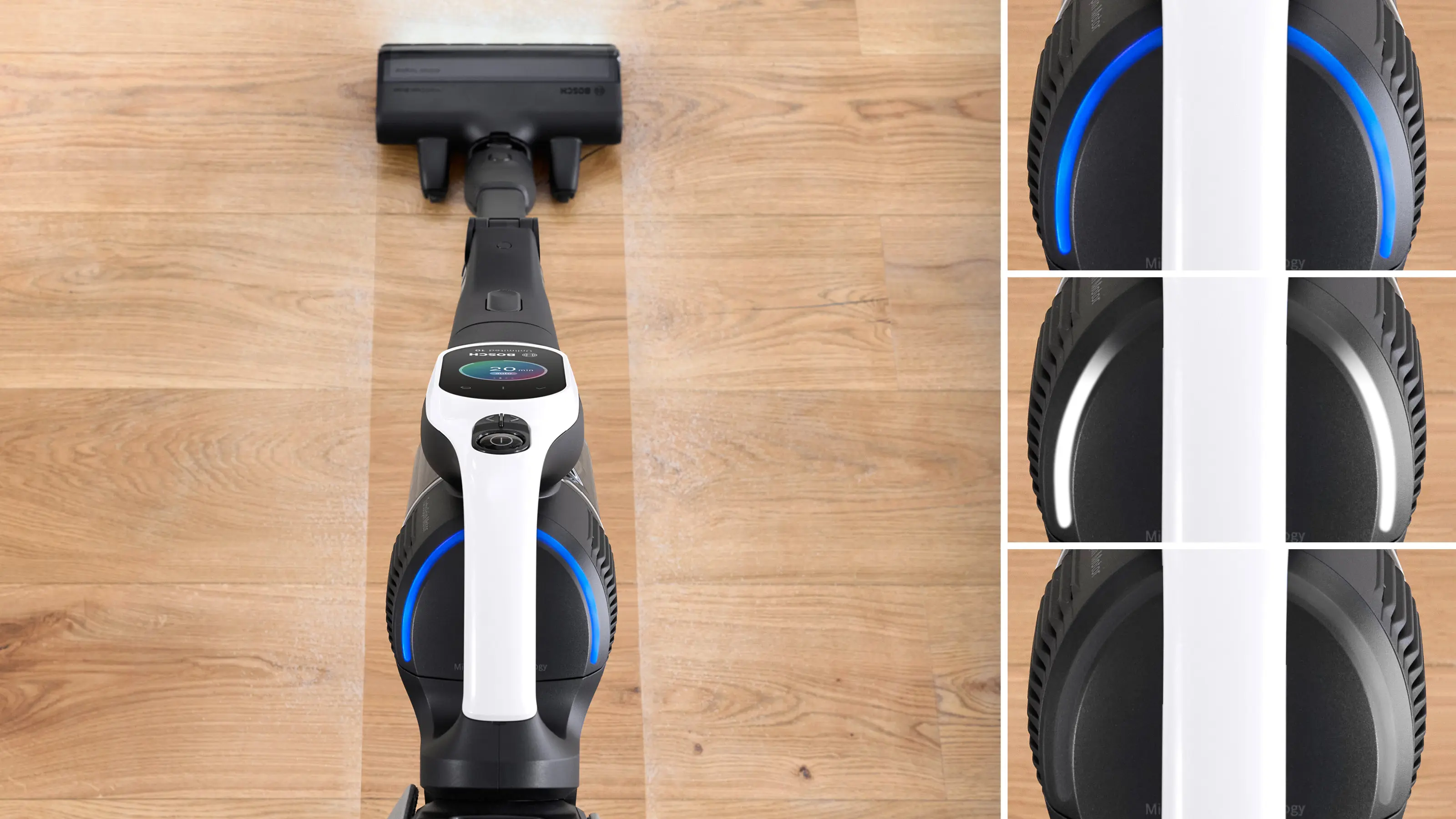 Bosch BCS1041WAC Unlimited 10 Series 10 - Intelligent Smart-Sensing Cordless Vacuum product view 9