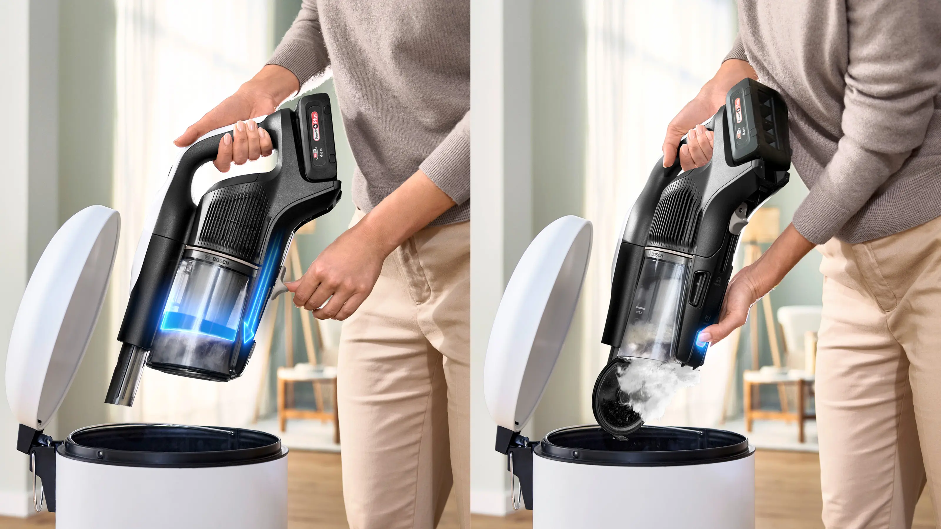 Bosch BCS1041WAC Unlimited 10 Series 10 - Intelligent Smart-Sensing Cordless Vacuum product view 13