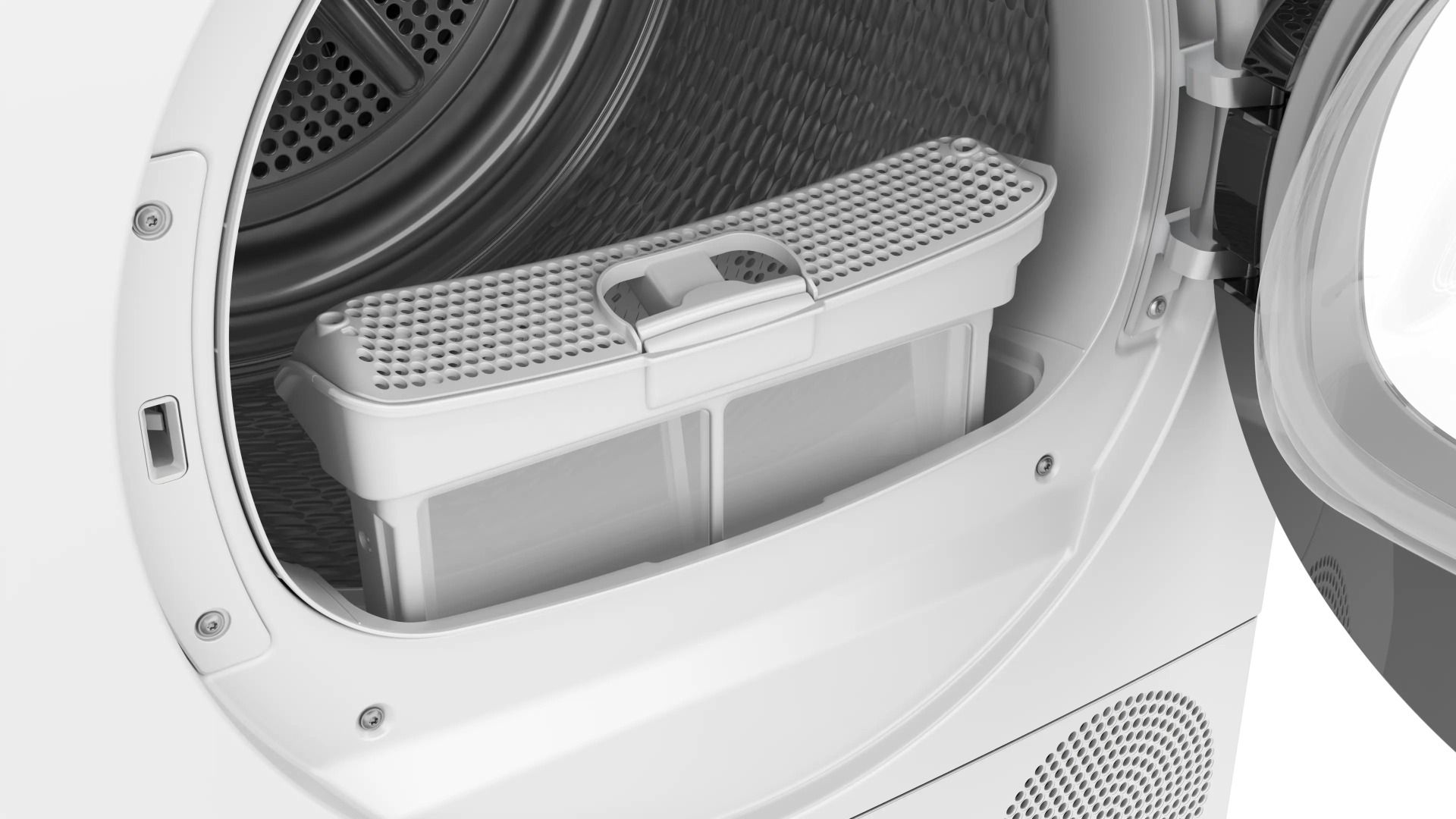 Bosch WQK25200ME 10KG Heat Pump Tumble Dryer with Wi-Fi, Series 6, A++, White