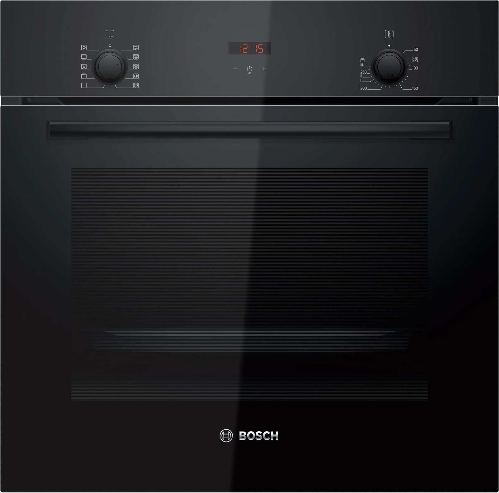 BOSCH Bosch HBF512BB1T Built-In Electric Oven 60cm Serie2 66Lit Full Black