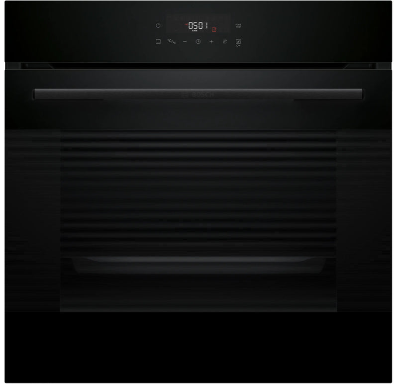 Bosch HJG852YB0T Built In Electric Oven 60cm Serie6 76Lit Eco Clean Full Black