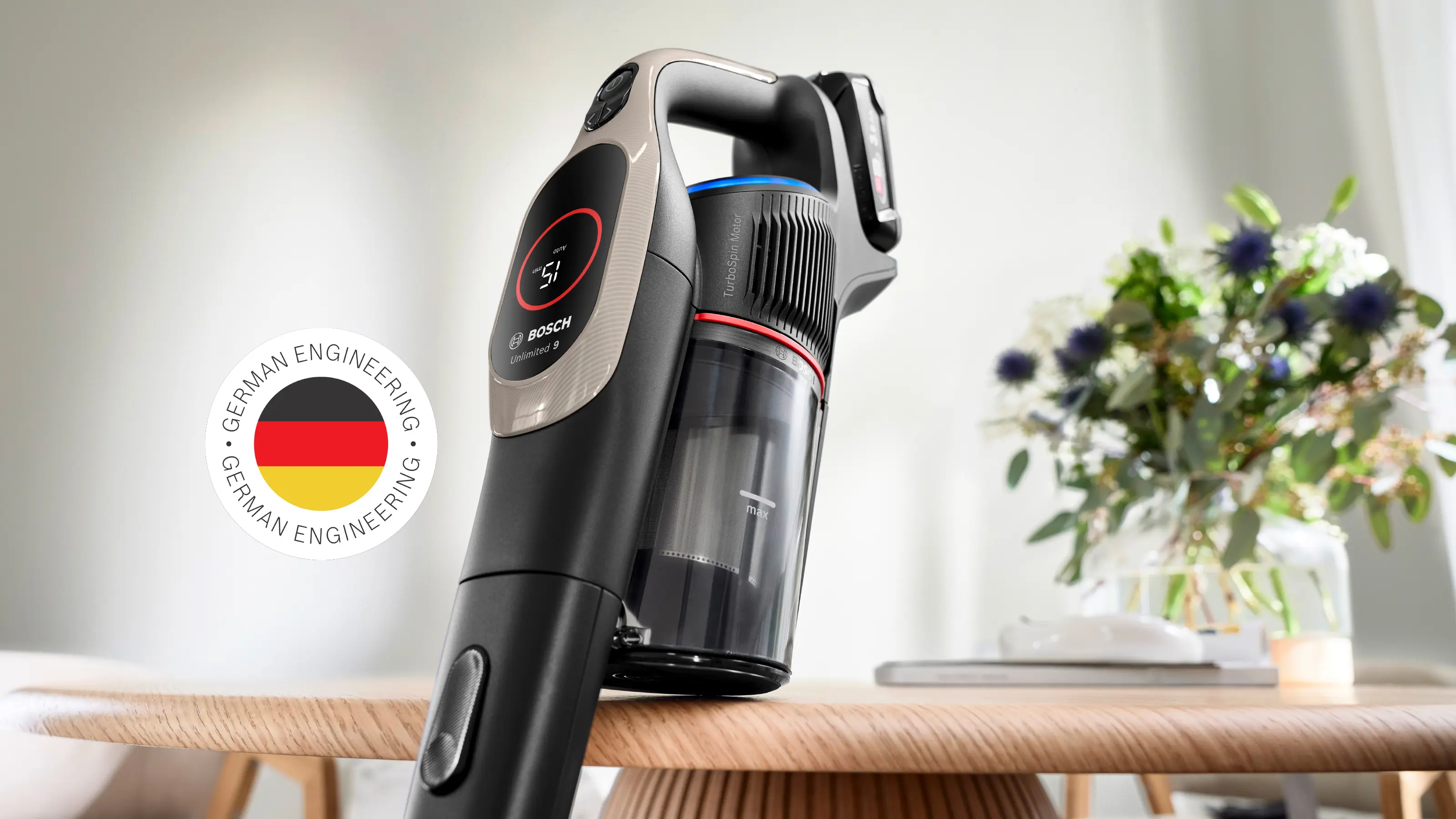 Bosch BCS931GAC Unlimited 9 Series 9 Cordless Vacuum Cleaner product view 15