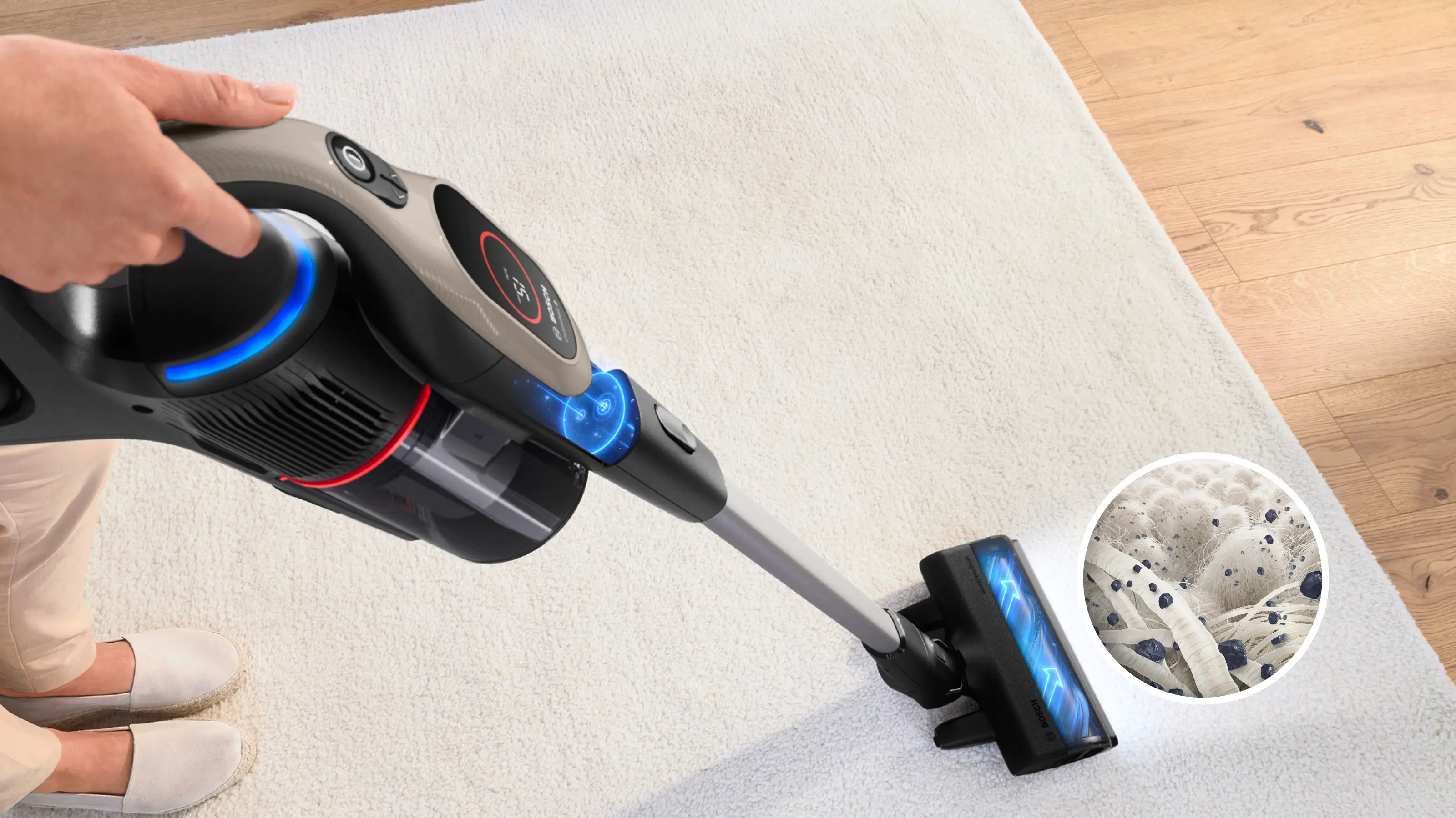 Bosch BCS931GAC Unlimited 9 Series 9 Cordless Vacuum Cleaner product view 17