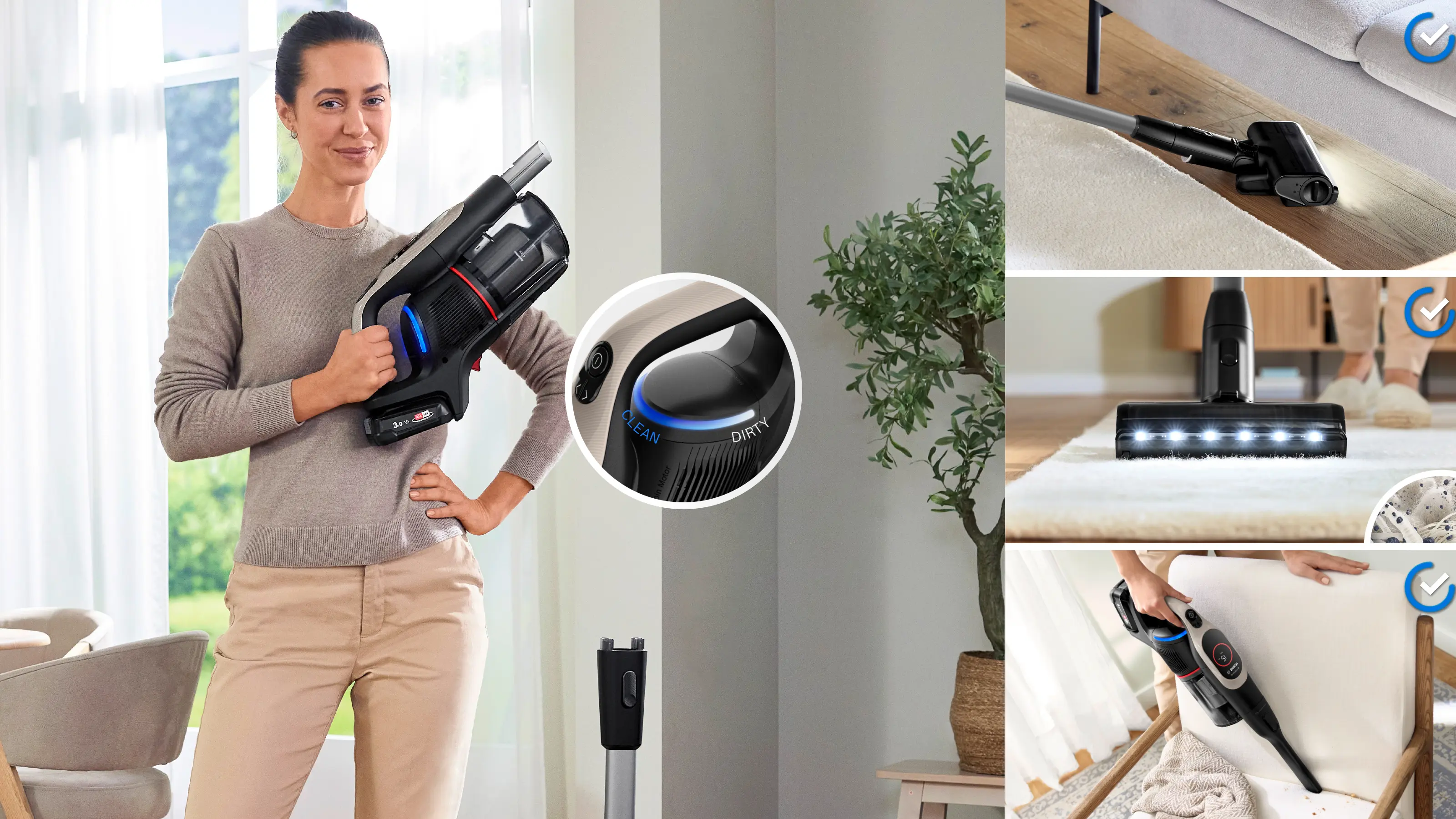 Bosch BCS931GAC Unlimited 9 Series 9 Cordless Vacuum Cleaner product view 18