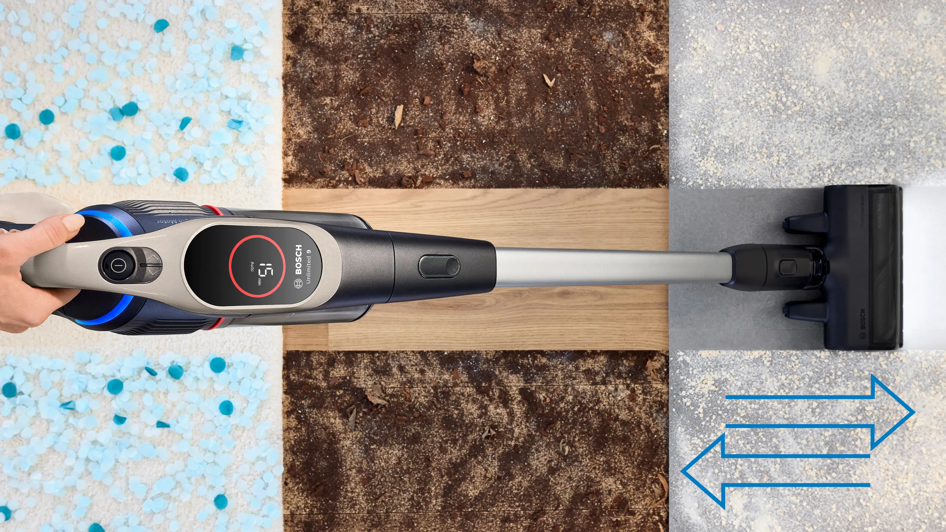 Bosch BCS931GAC Unlimited 9 Series 9 Cordless Vacuum Cleaner product view 20