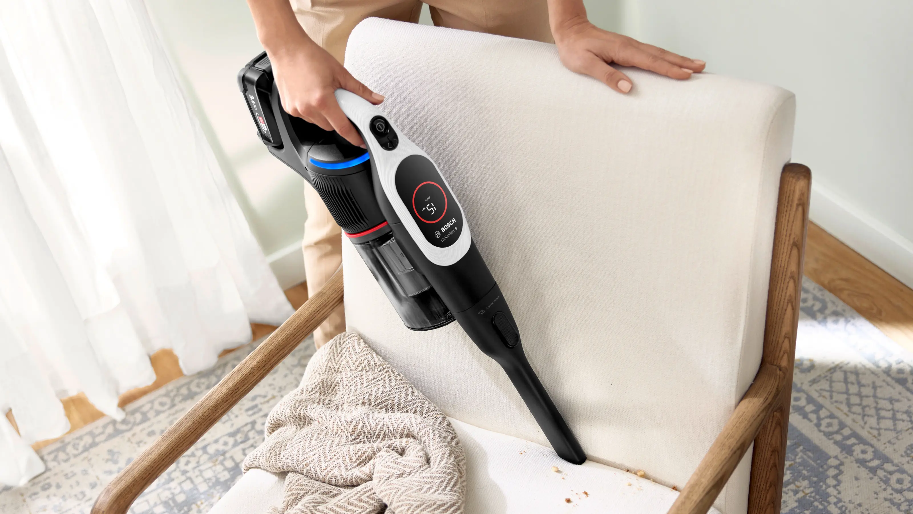 Bosch BCS931WBA Unlimited 9 Series 9 Cordless Vacuum Cleaner product view 11