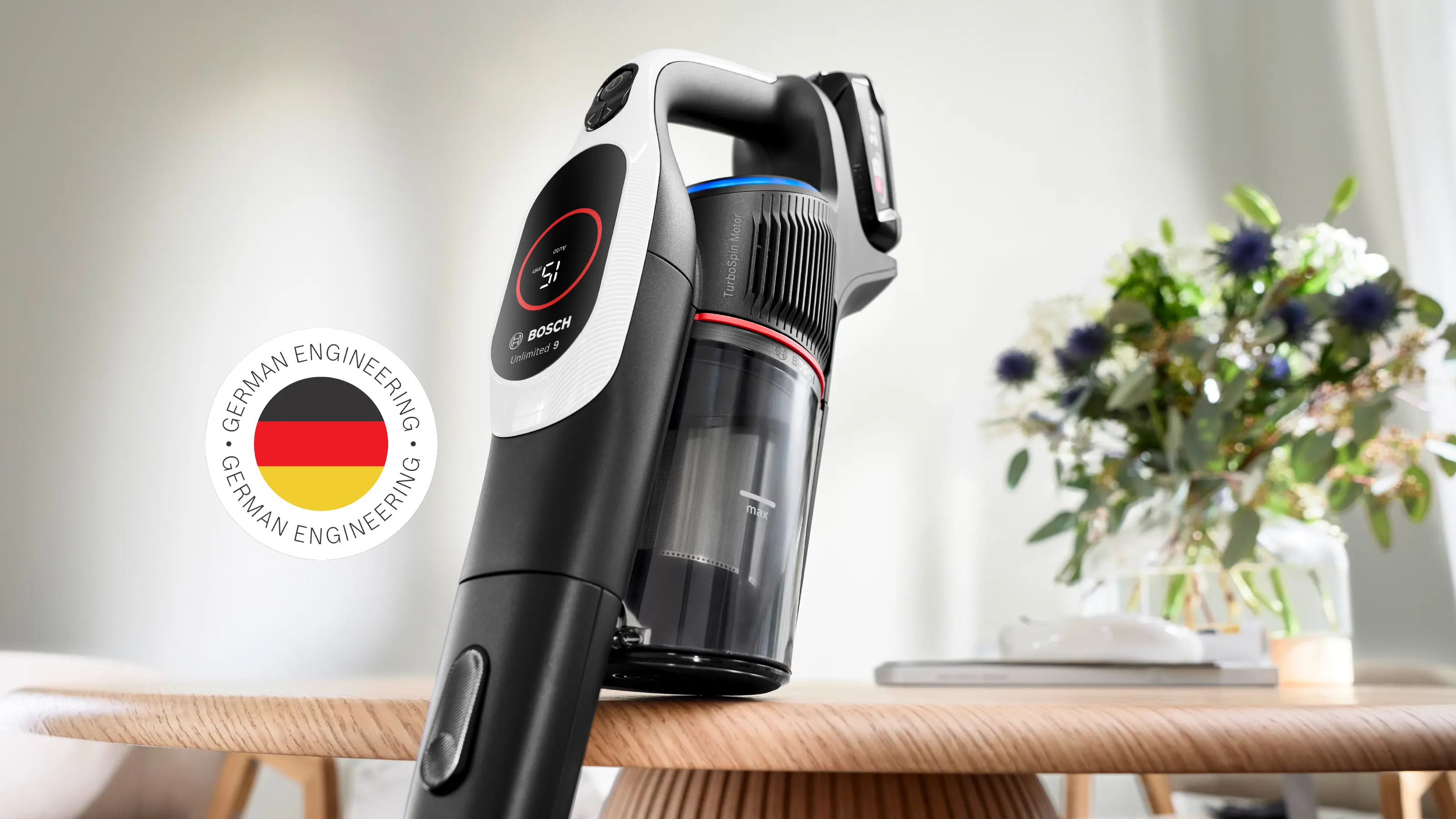 Bosch BCS931WBA Unlimited 9 Series 9 Cordless Vacuum Cleaner product view 12