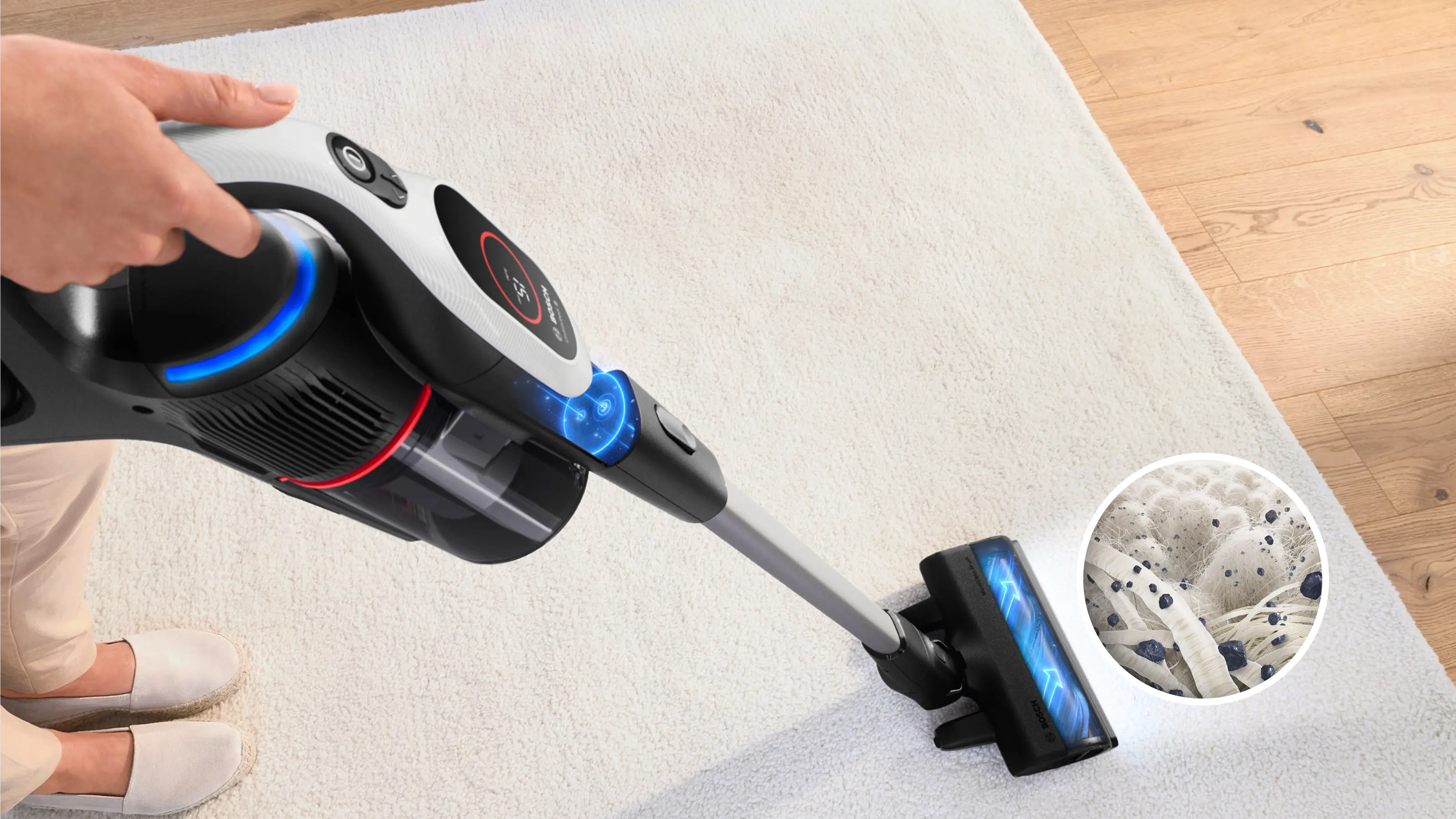 Bosch BCS931WBA Unlimited 9 Series 9 Cordless Vacuum Cleaner product view 14
