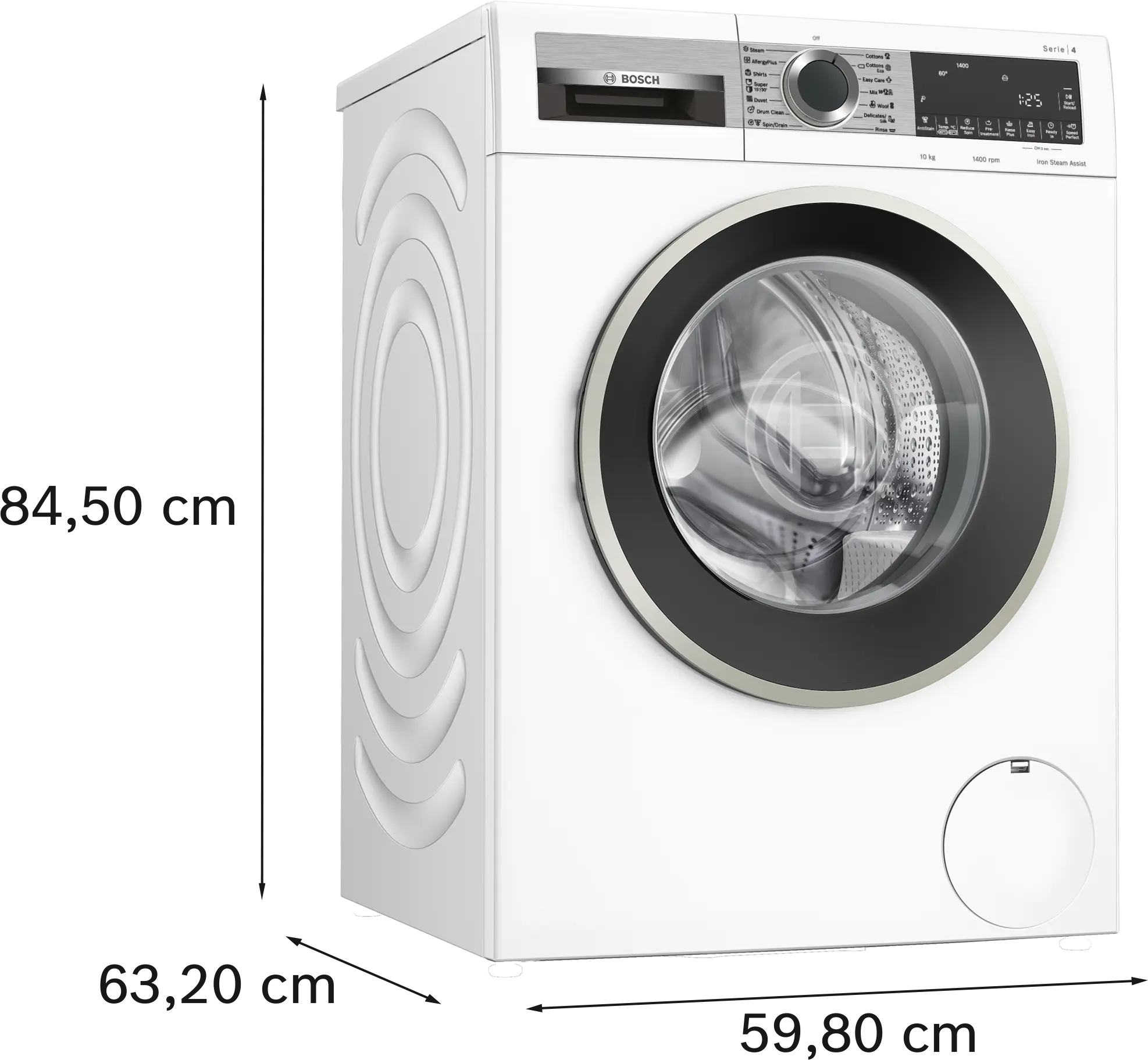 Bosch WGA25400ME front-loading washing machine - product detail image 12