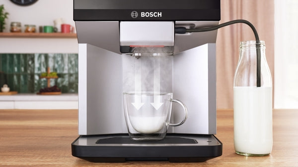 Bosch TPE40307 Series 4 VeroCafe Fully Automatic Coffee Machine Inox Silver Metallic product view 5