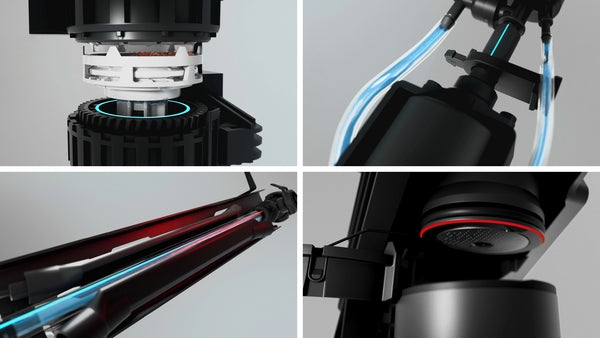 BOSCH TPE40307 Fully Auto Espresso-Coffee Machine Series 4 1500W Inox Silver Metallic