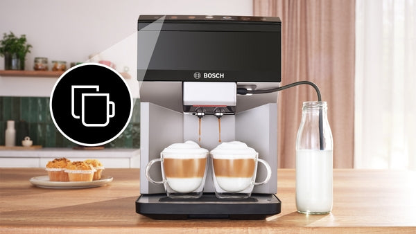 Bosch TPE40307 Series 4 VeroCafe Fully Automatic Coffee Machine Inox Silver Metallic product view 9