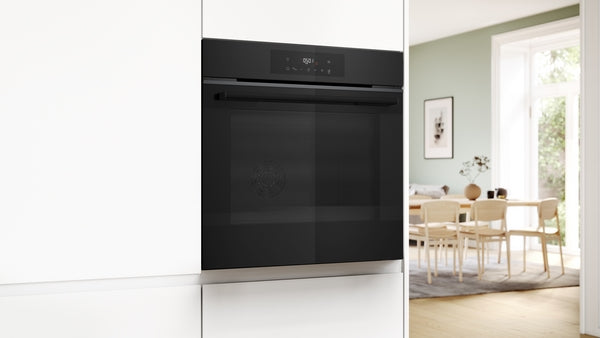 BOSCH HJG852YT0T Built In Elec Oven 60cm Serie6 76Lit Full Black