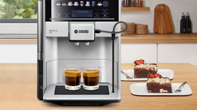 BOSCH TIS65621RW Vero Barista 600 Fully Auto Espresso-Coffee Machine 1500W Silver
