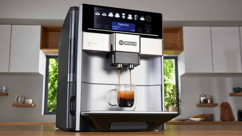 BOSCH TIS65621RW Vero Barista 600 Fully Auto Espresso-Coffee Machine 1500W Silver
