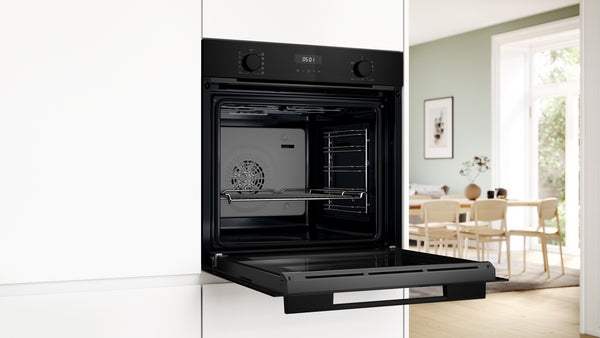 Bosch HJA737BA0 Serie 4 Built-In Electric Oven 60cm 76L Black - Bosch Built-in electric oven product image 5